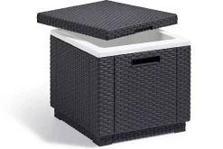 Allibert Bijzettafel/Koelbox Cube (42X42 Cm)