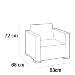 Allibert Loungestoelen California (Set Van 2)