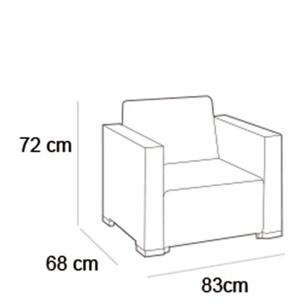 Allibert Loungestoelen California (Set Van 2)