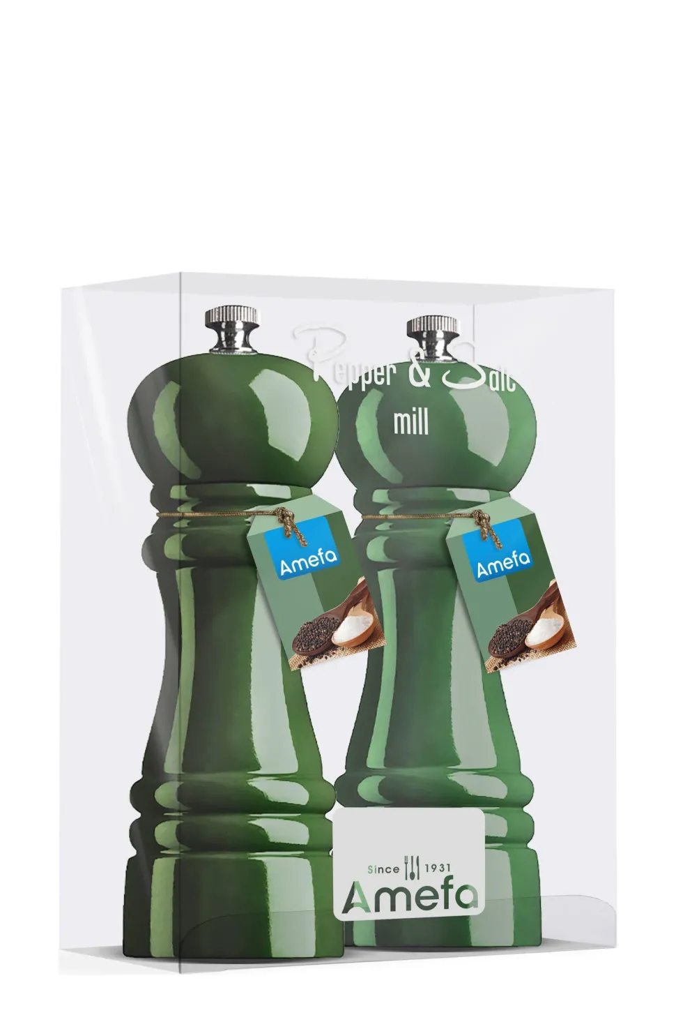 Amefa Peper & Zoutmolen (Set Van 2)
