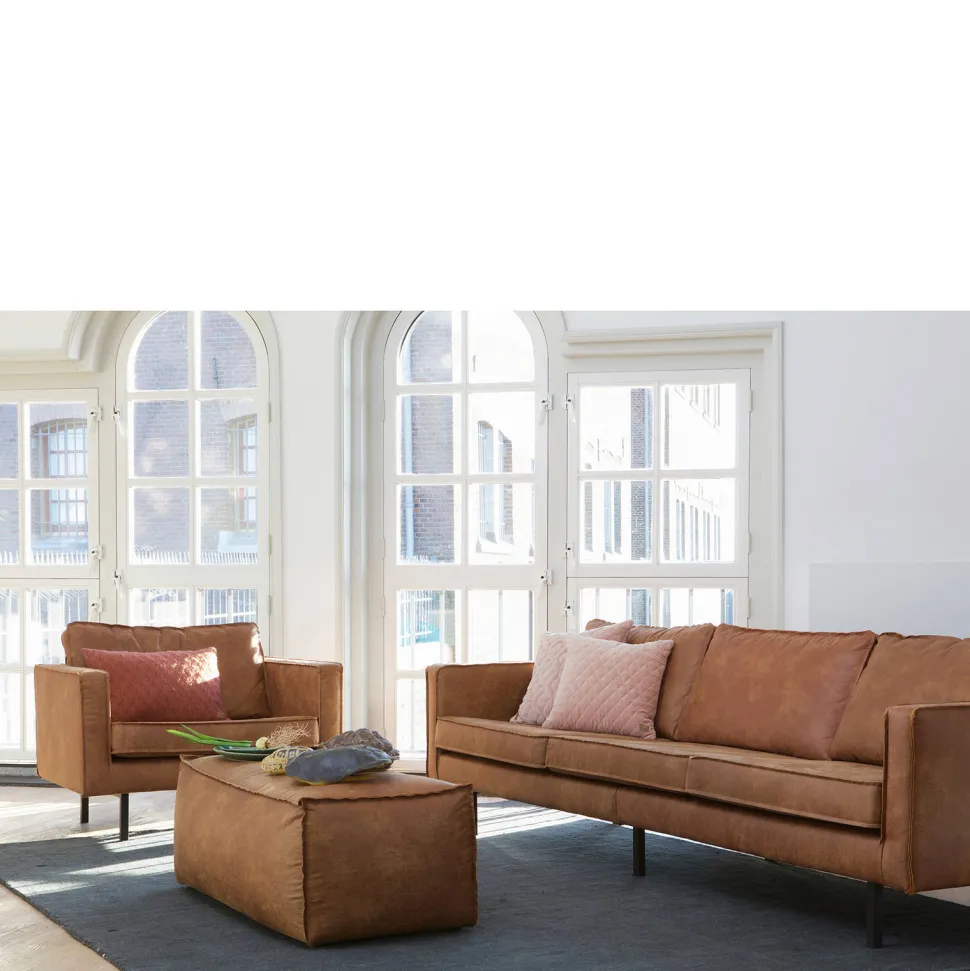 Bepurehome Fauteuil (Eco Leer) Rodeo