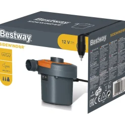 Bestway Sidewinder 12V Ac/Dc Elektrische Luchtpomp