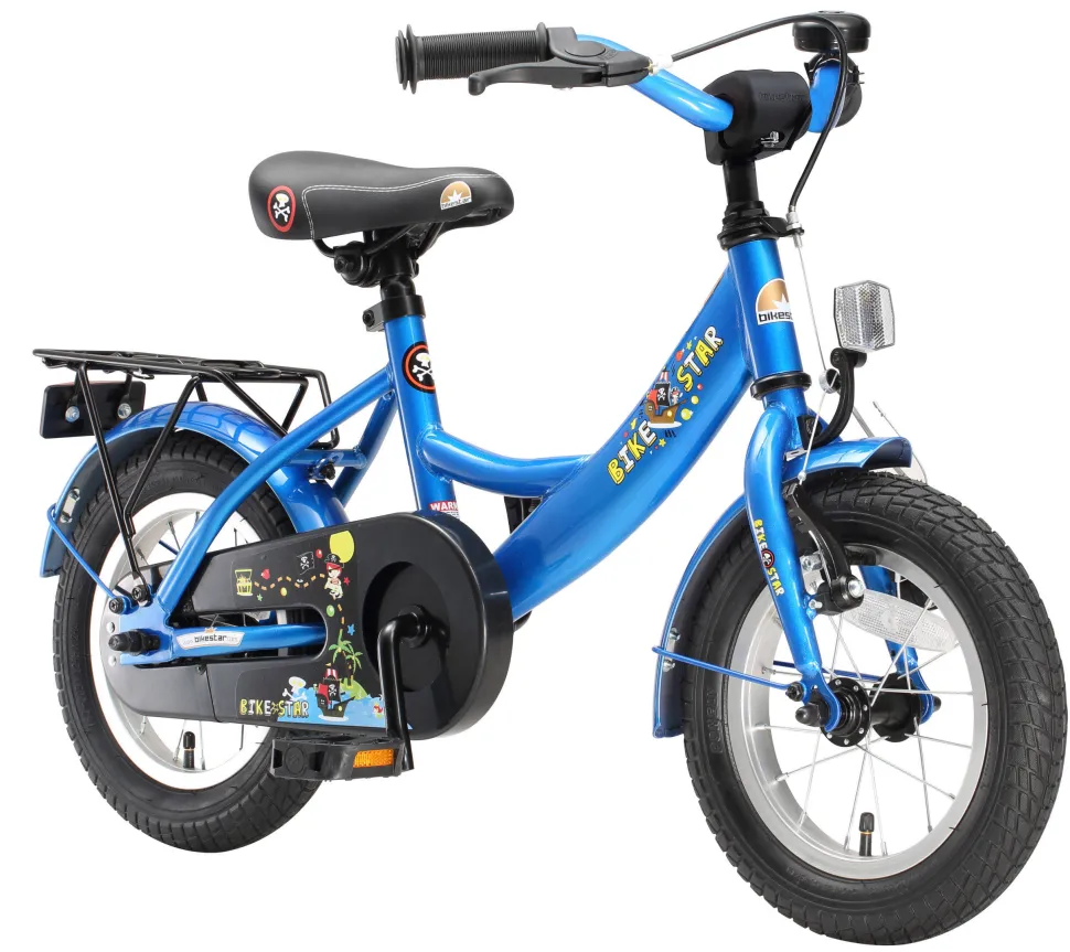Bikestar Classic Kinderfiets 12 Inch Blauw
