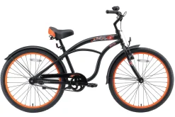 Bikestar Cruiser Kinderfiets 24 Inch Zwart