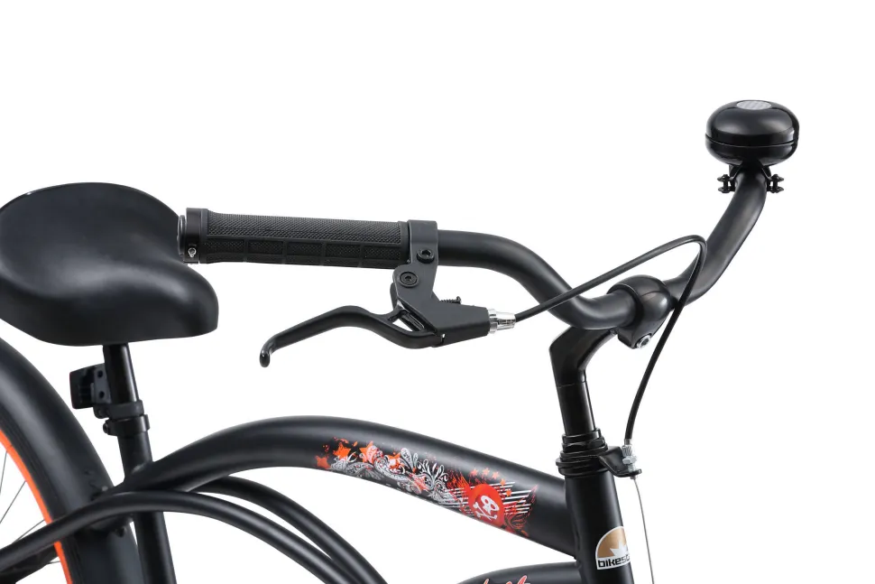 Bikestar Cruiser Kinderfiets 24 Inch Zwart