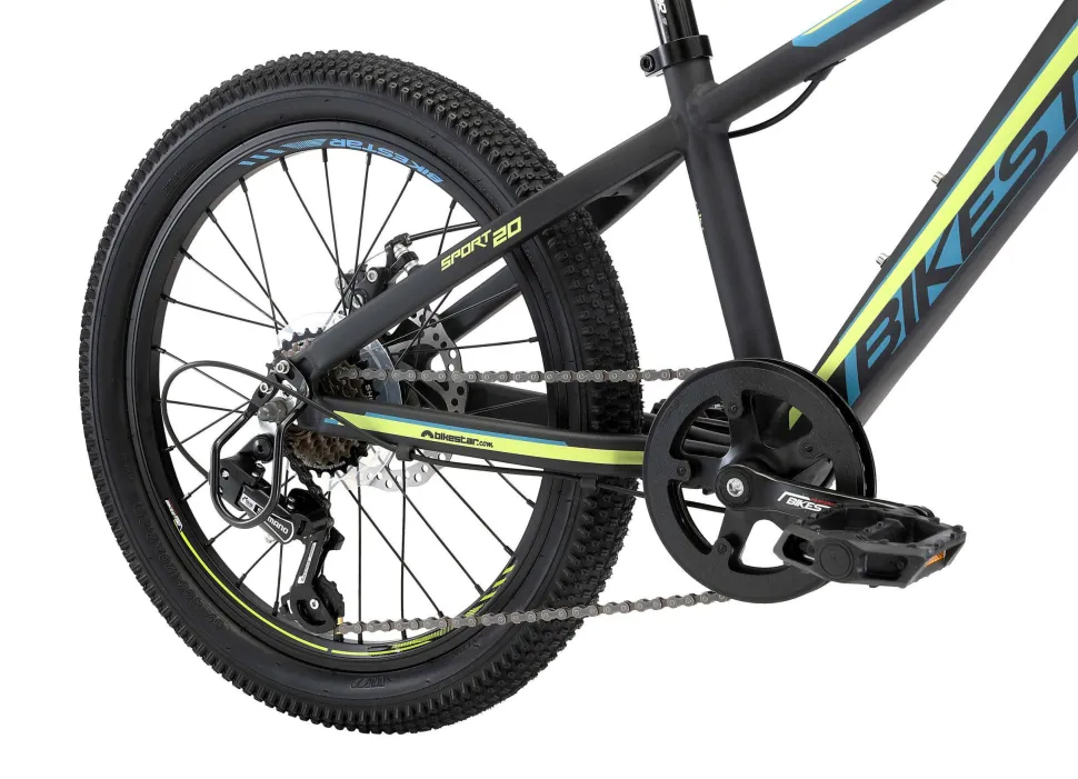 Bikestar Kinderfiets 20 Inch Zwart