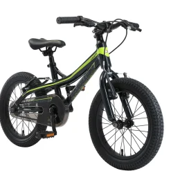 Bikestar Mountainbike Alu Kinderfiets 16 Inch Zwart /Groen