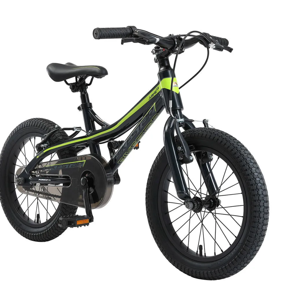 Bikestar Mountainbike Alu Kinderfiets 16 Inch Zwart /Groen