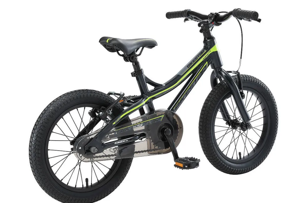 Bikestar Mountainbike Alu Kinderfiets 16 Inch Zwart /Groen