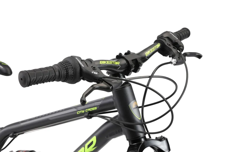 Bikestar Mtb Fully Kinderfiets 24 Inch Zwart