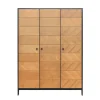 Bopita 3-Deurskast Job Vintage Honey
