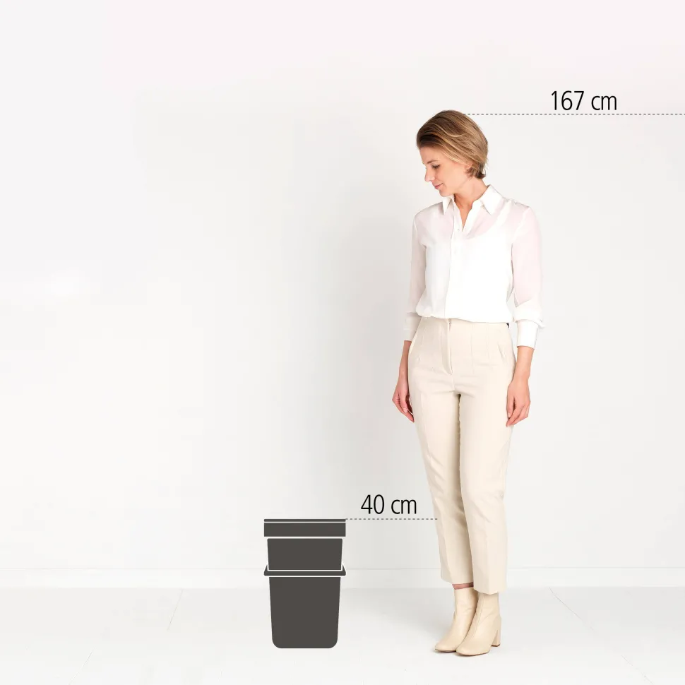 Brabantia Sort & Go Afvalbak (16L)