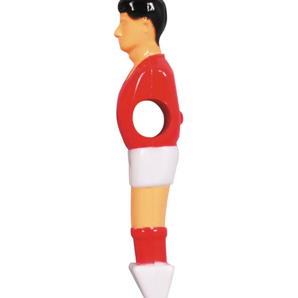 Buffalo Tafelvoetbalpoppen 13 Mm 4 Stuks (Rood/Wit)