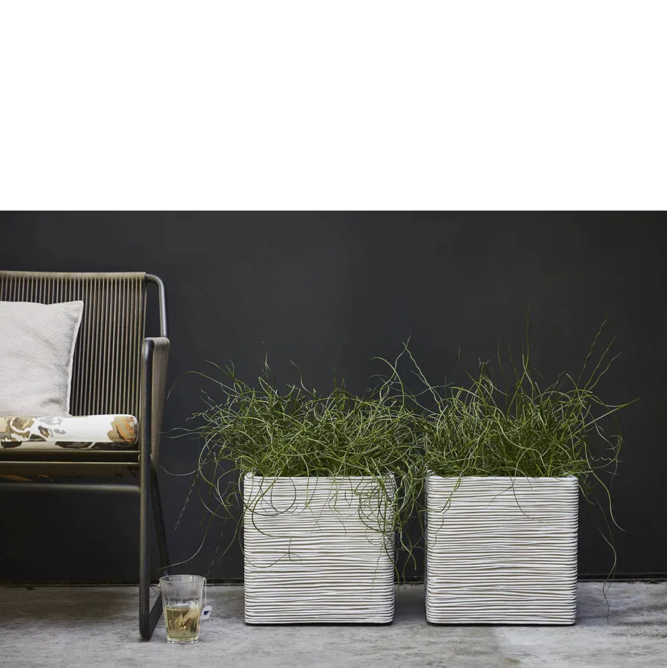 Capi Bloempot Nature Rib (30X30X30 Cm)