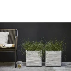 Capi Bloempot Nature Rib (40X40X40 Cm)