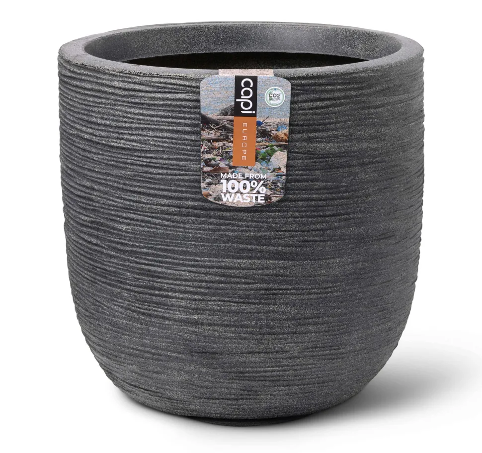 Capi Bloempot Waste Rib (O43X41 Cm)
