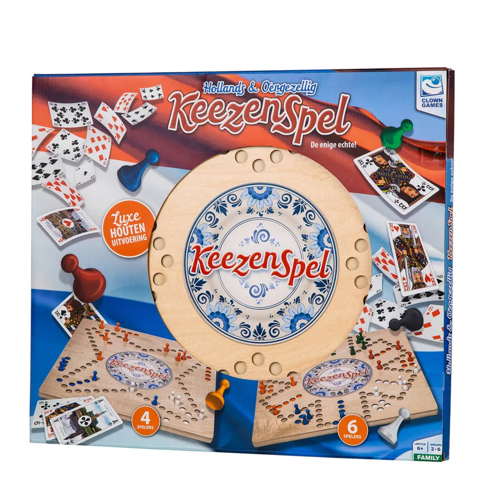 Clown Games Houten Keezenspel