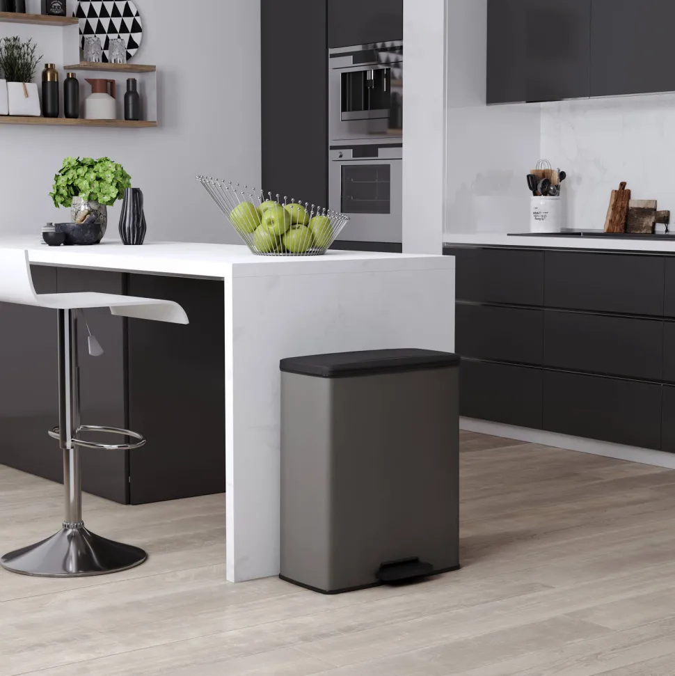 Curver Deco Duo Bin Afvalbak