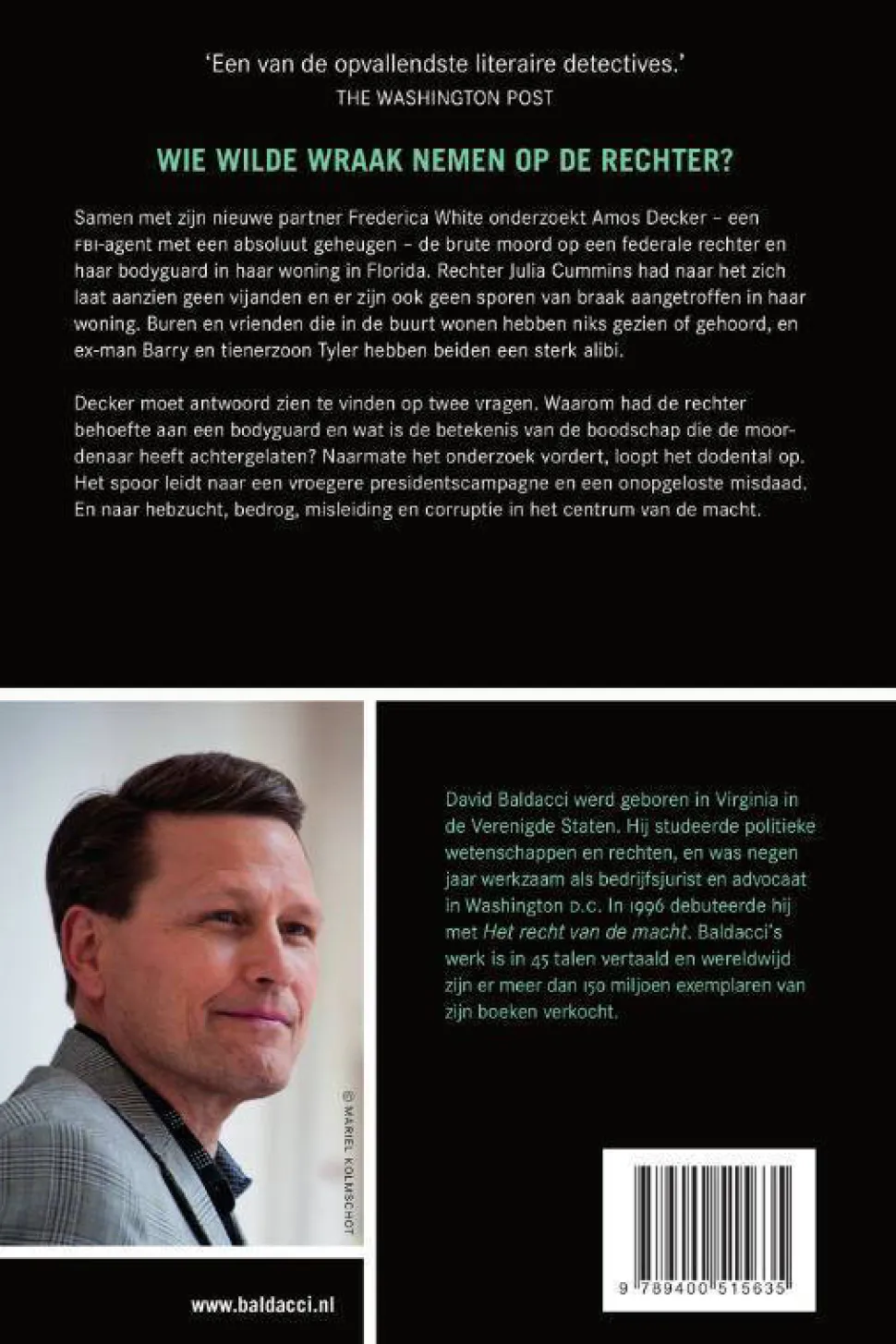 David Baldacci Amos Decker: De Lange Schaduw