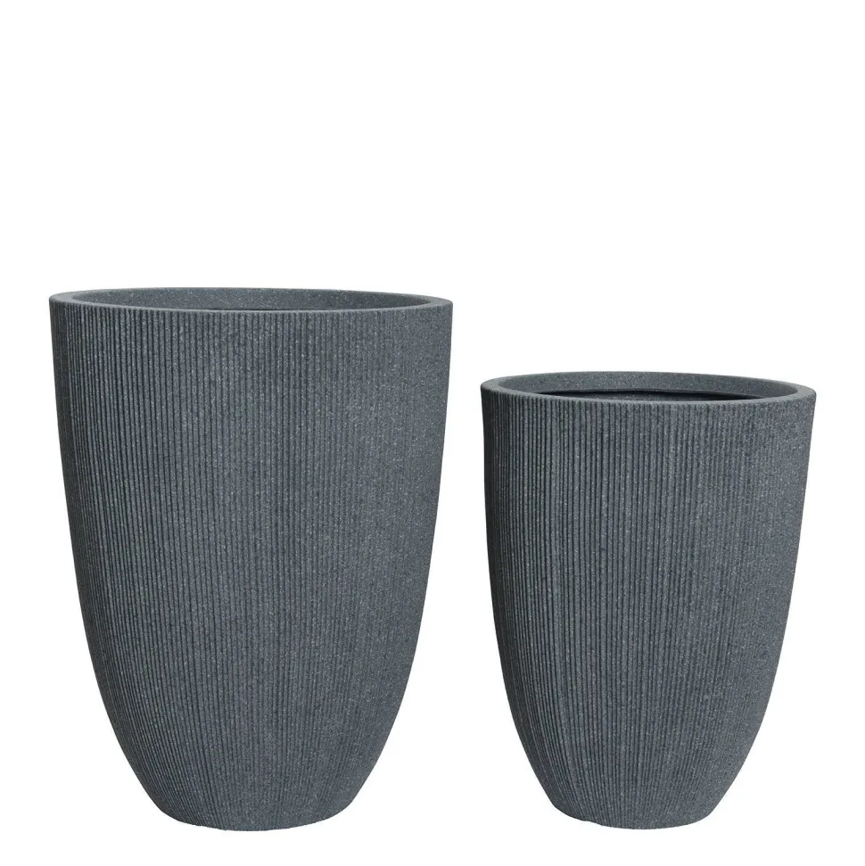 Decoris Bloempot Lennox Set Van 2 (O44, 37 Cm)