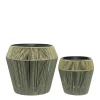 Decoris Bloempotten Ruby Set Van 2 (O42 En O28 Cm)