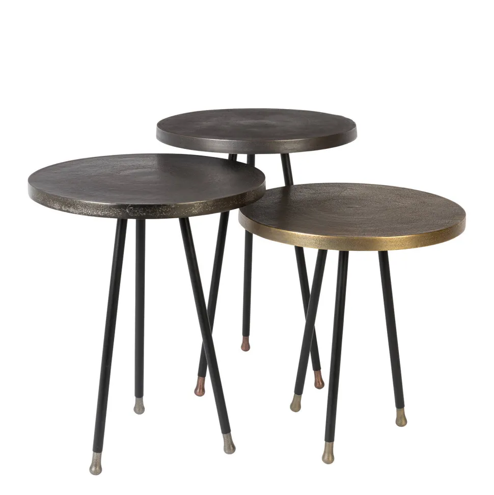 Dutchbone Bijzettafel Alim (Set Van 3)