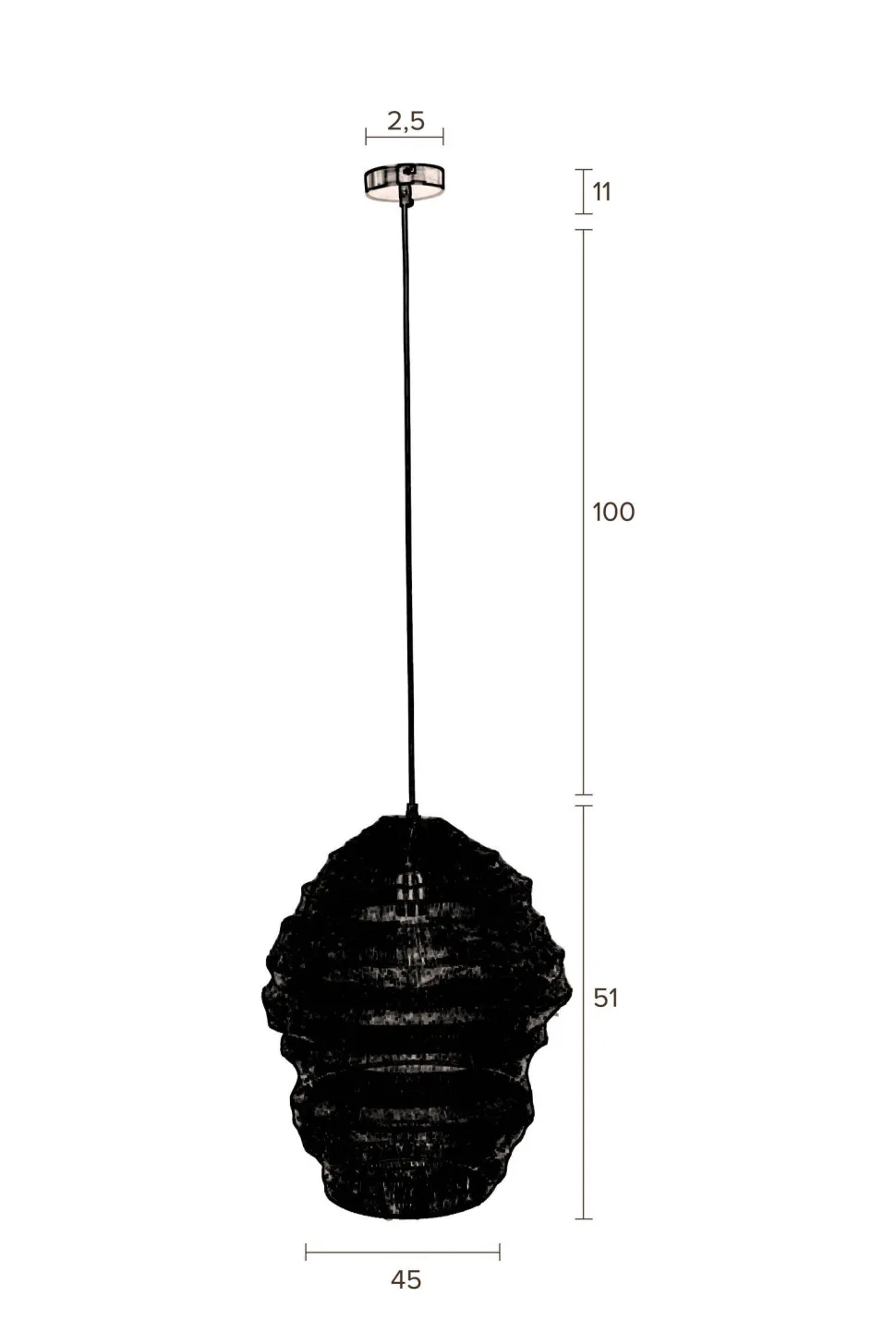 Dutchbone Hanglamp Luca