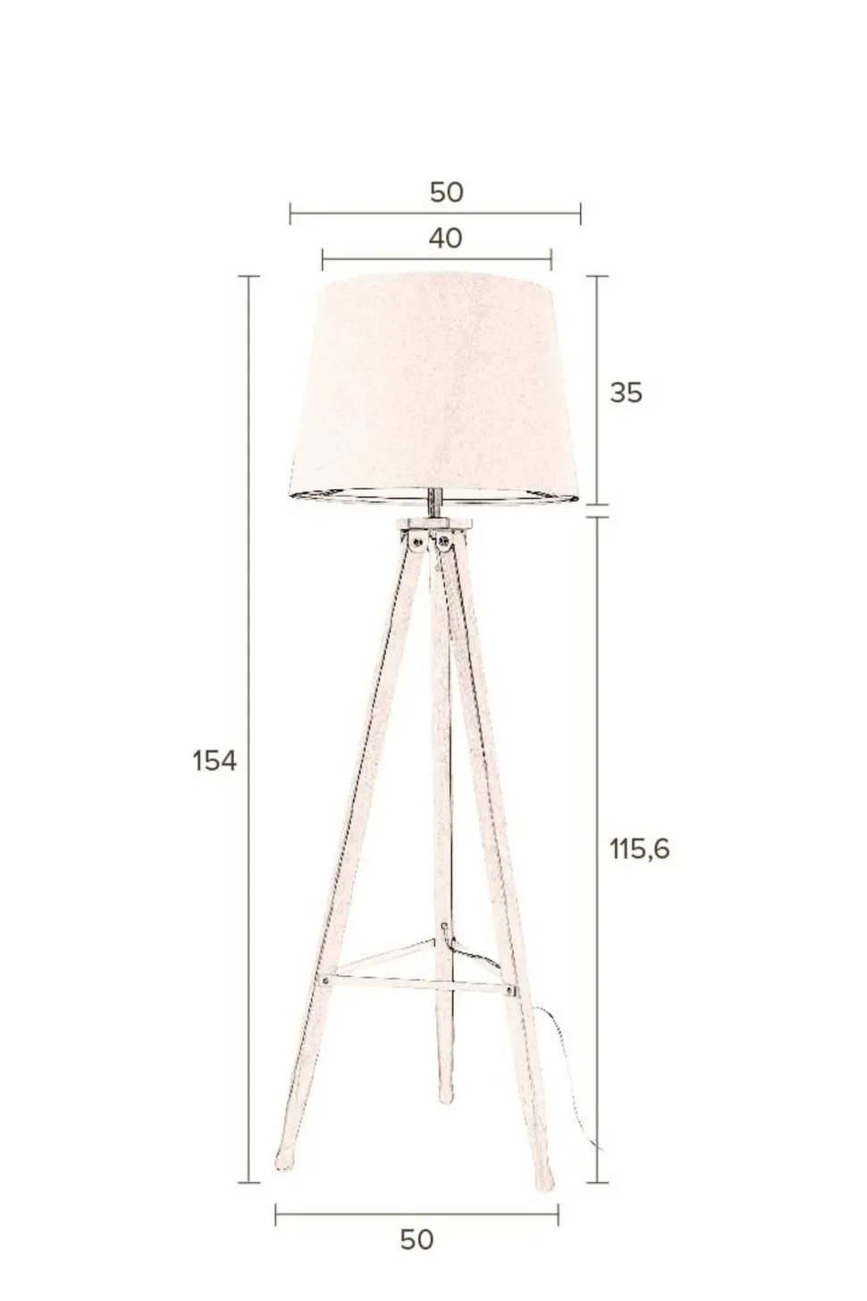 Dutchbone Vloerlamp Rif