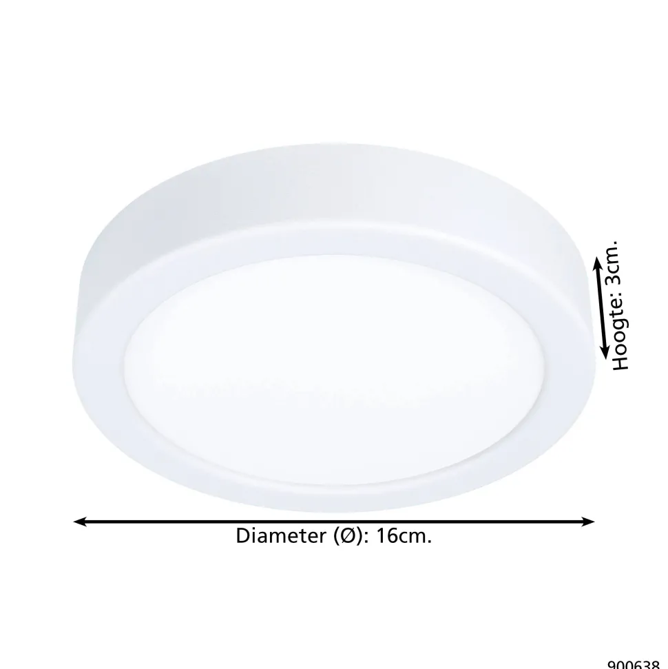 Eglo Plafondlamp Fueva 5 (O16 Cm)