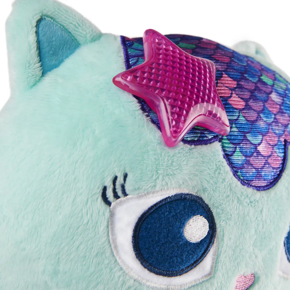 Gabby'S Dollhouse Gabby'S Poppenhuis Meerminkat Met Licht En Geluid Interactieve Knuffel