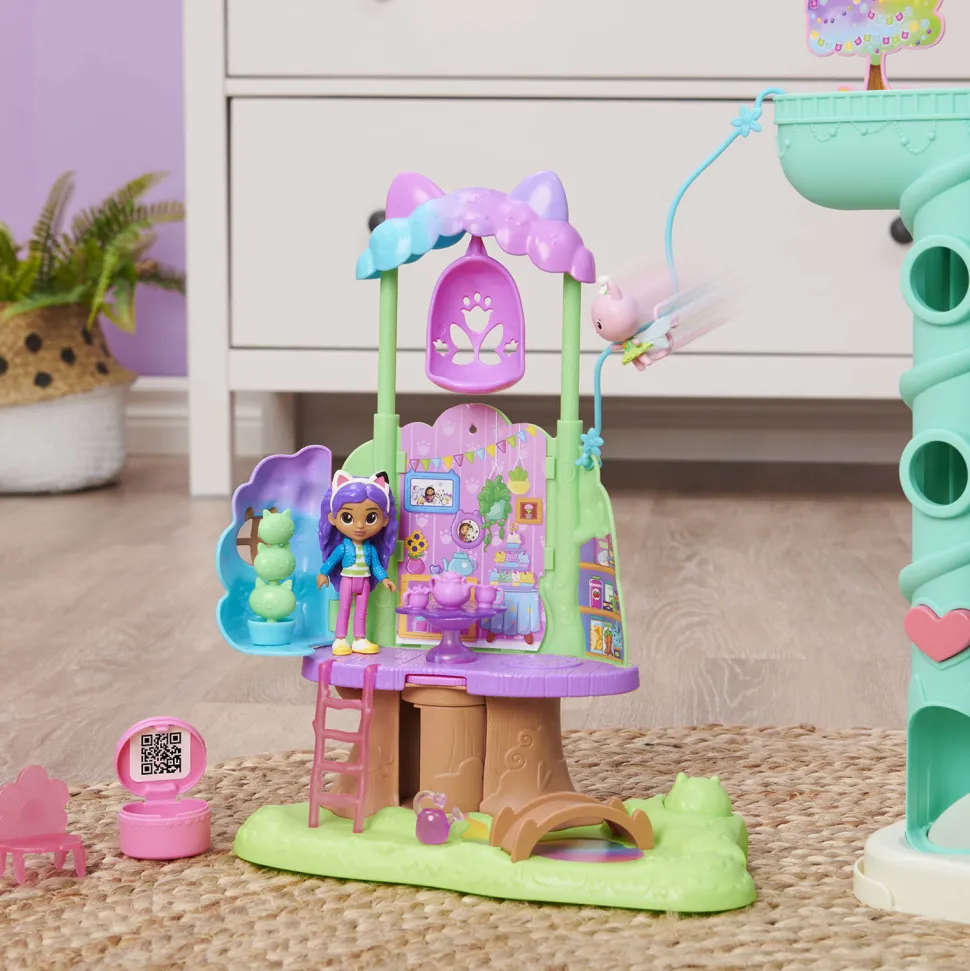 Gabby'S Dollhouse Gabby'S Poppenhuis Gabby En Kitty Fee'S Boomhut