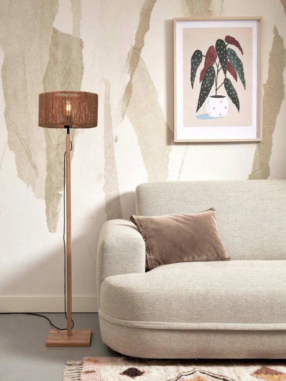 Good&Mojo Vloerlamp Iguazu (O30 Cm)
