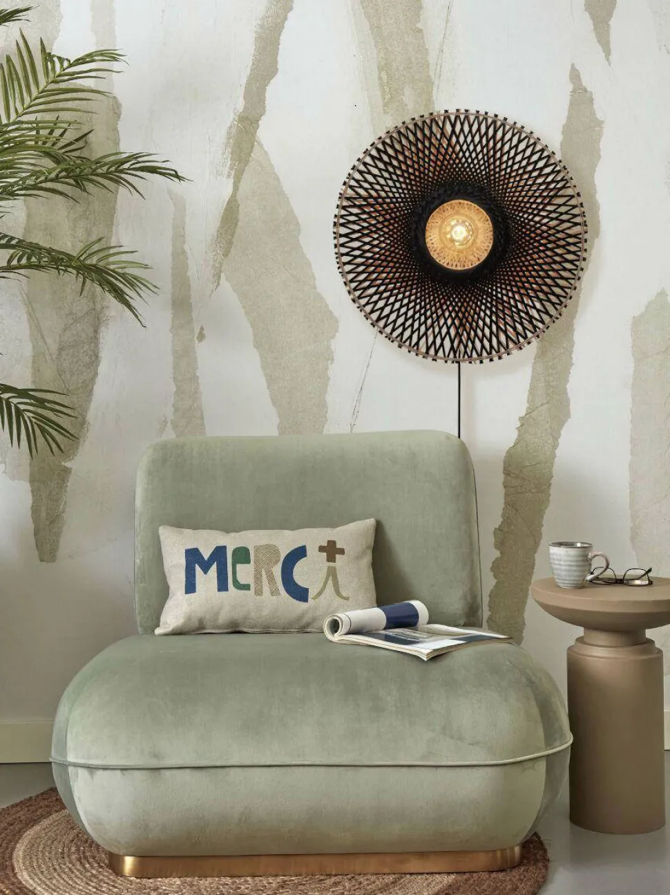 Good&Mojo Wandlamp Kalimantan (O15 Cm)