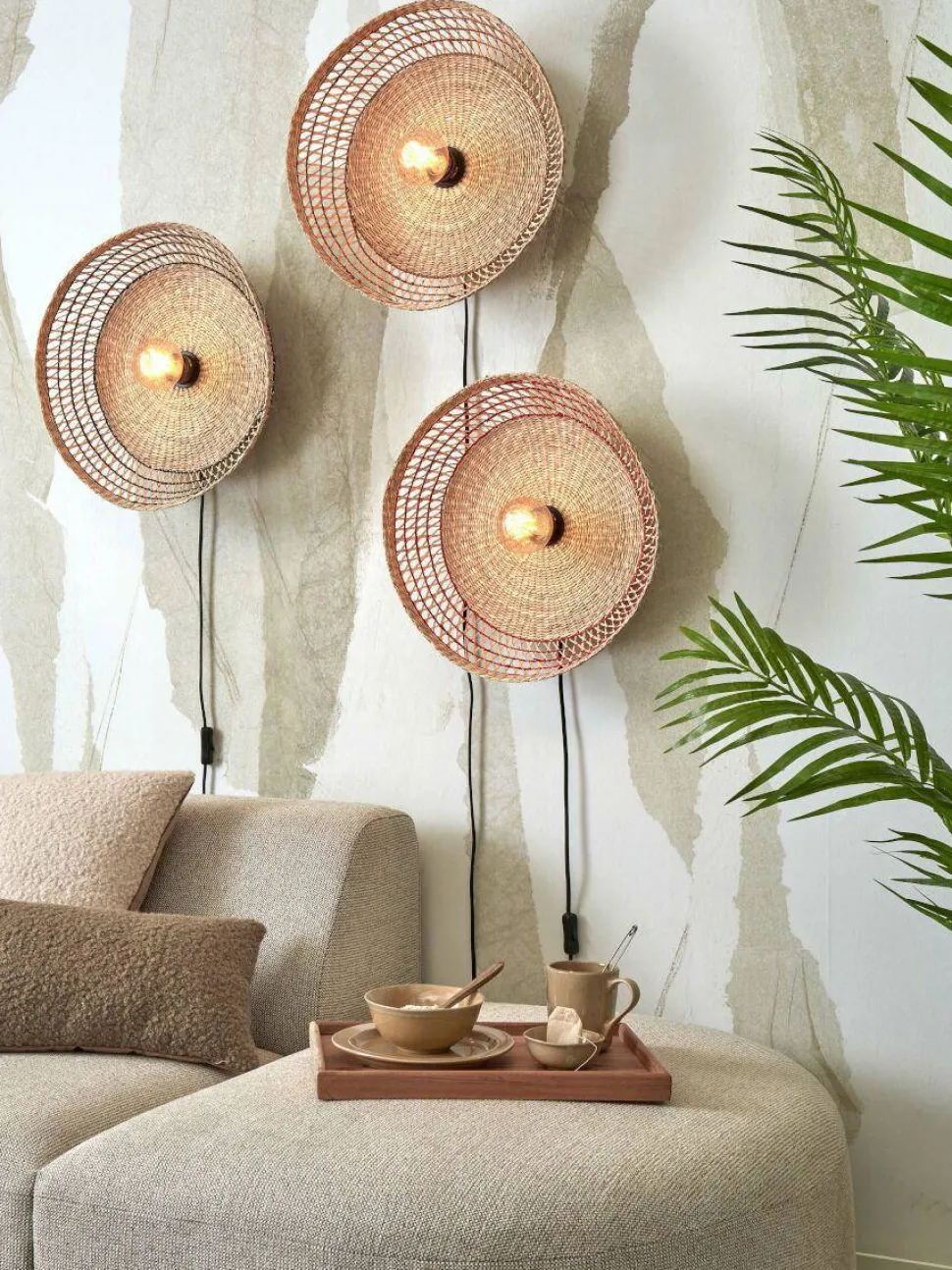 Good&Mojo Wandlamp Pantanal (O45 Cm)