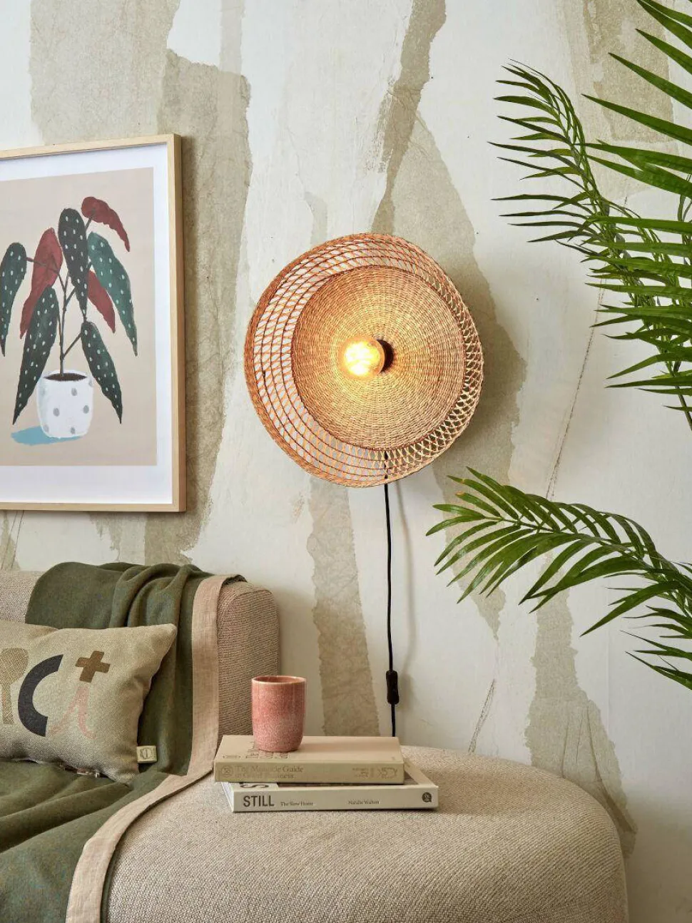 Good&Mojo Wandlamp Pantanal (O45 Cm)