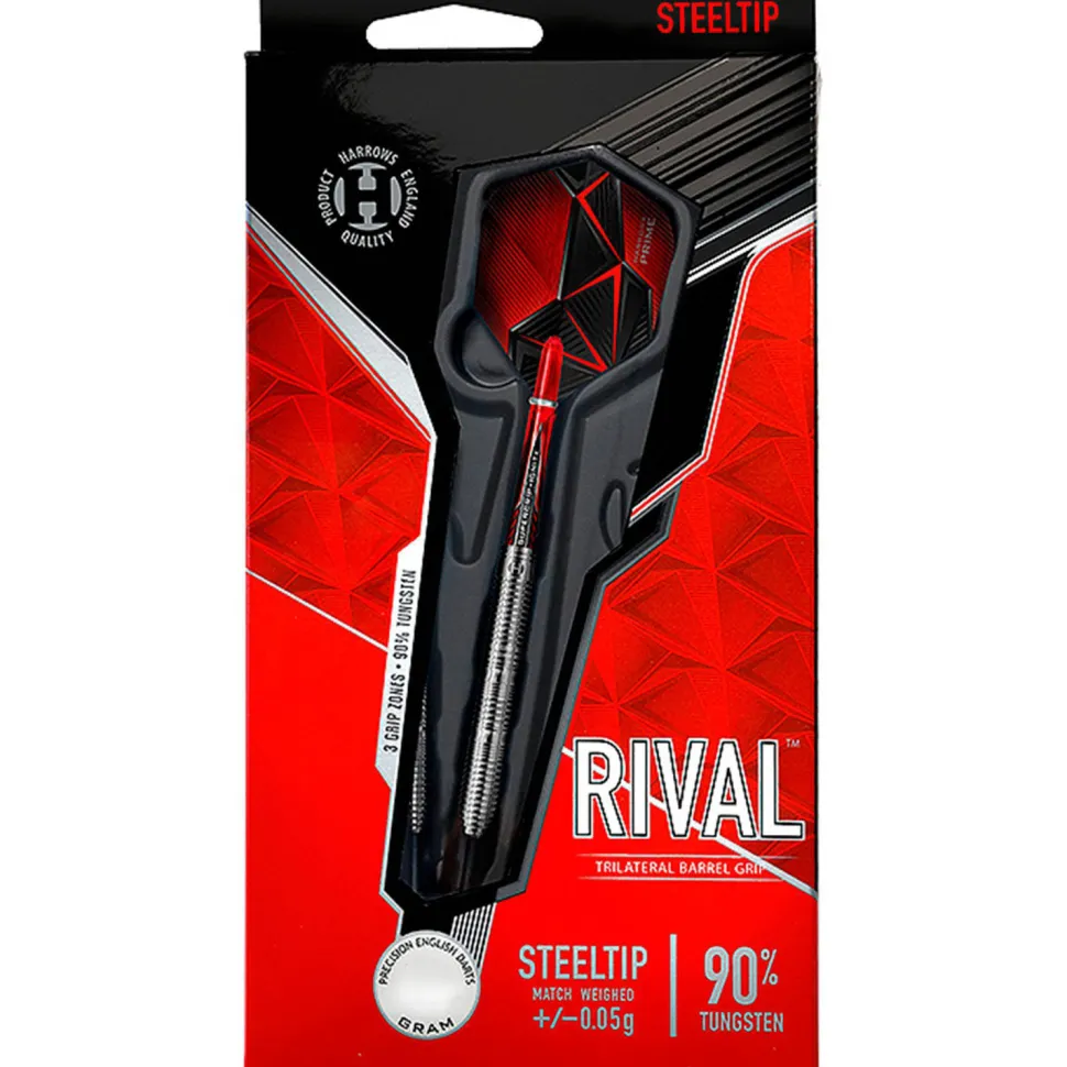 Harrows Rival 90% Tungsten Steeltip Dartpijlen (24 Gram)