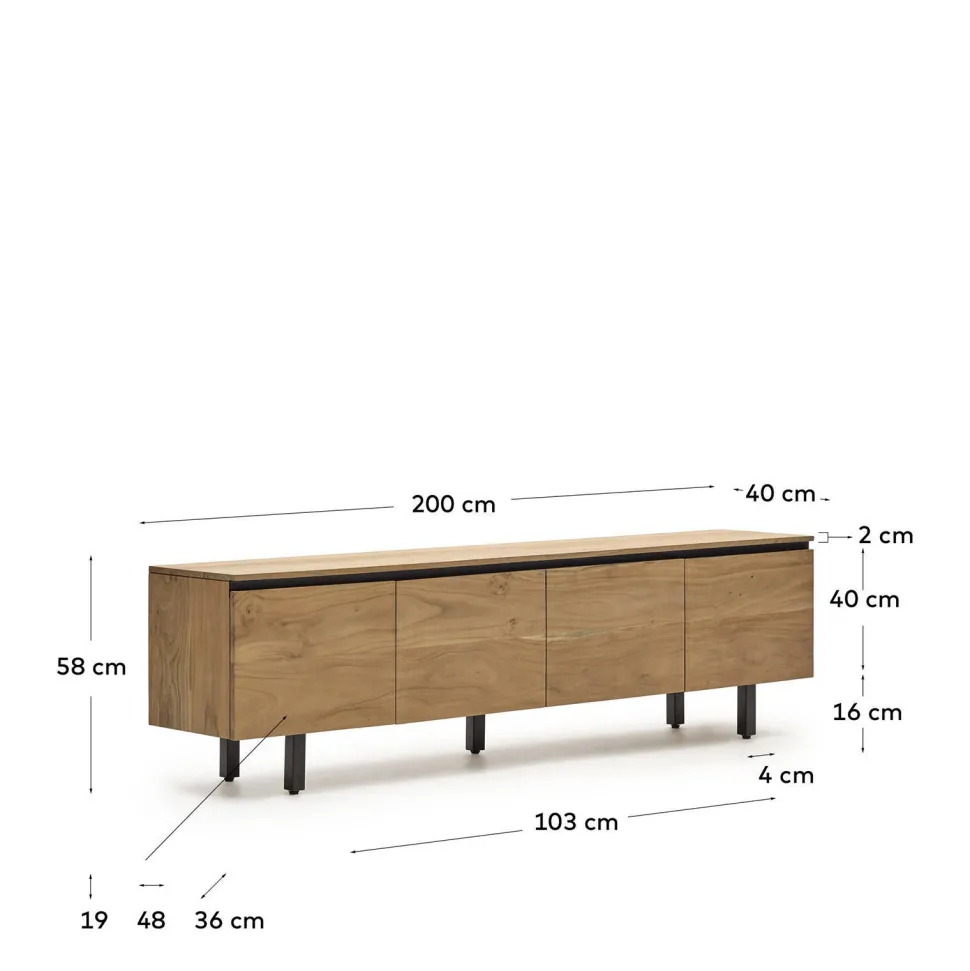 Kave Home Tv-Meubel Uxue