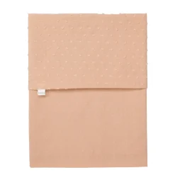Koeka Napa Baby Wieglaken 80X100 Cm Perzik Roze