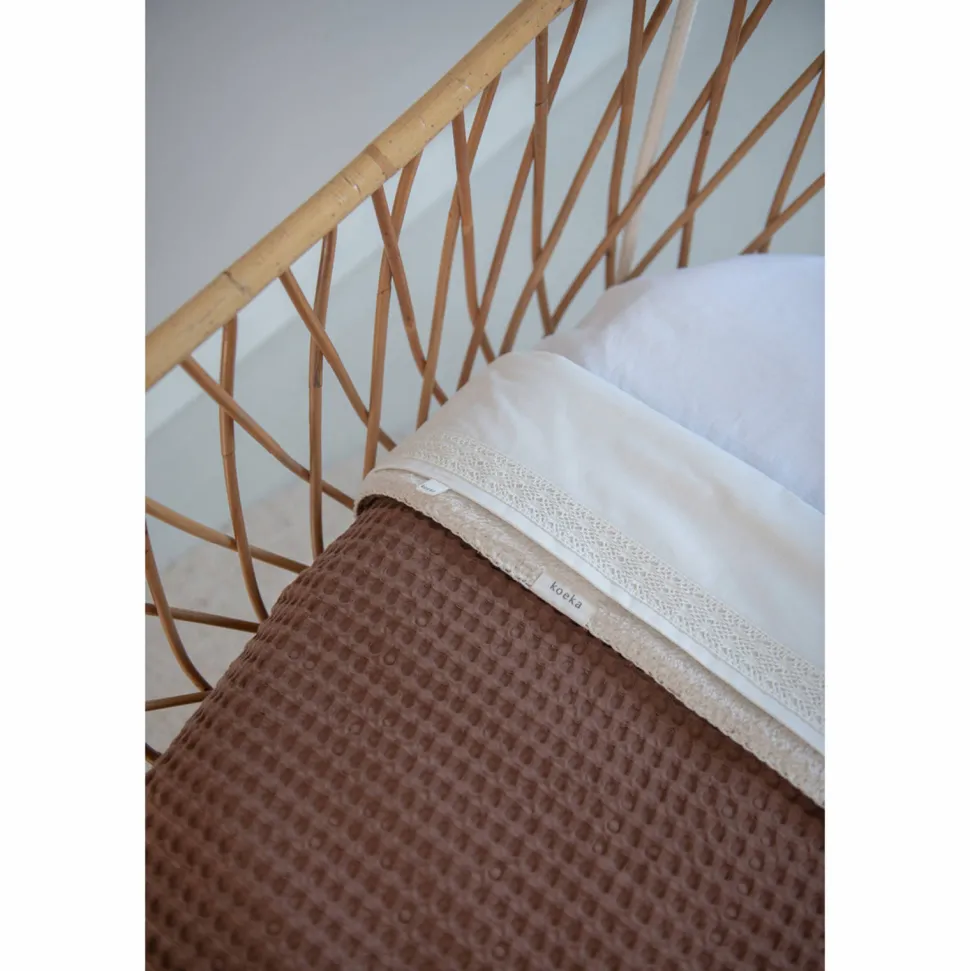 Koeka Nostalgia Baby Wieglaken 80X100 Cm Warm White