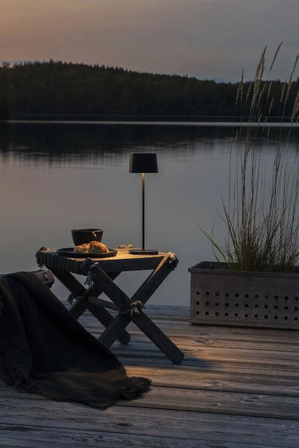 Konstsmide Capri Tafellamp Usb Oplaadbaar