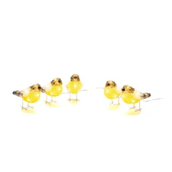 Konstsmide Kerstlichtsnoer Vogels (40 Led) (5 Vogels) (Geel)