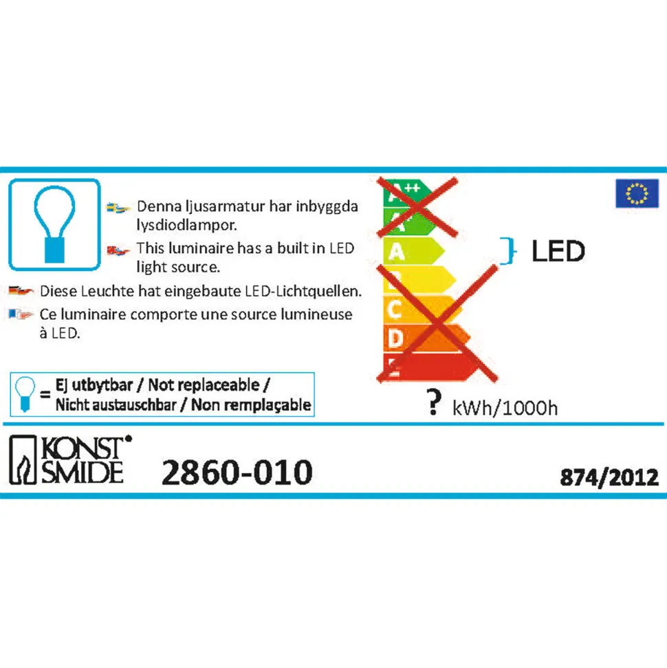 Konstsmide Venstersilhouet Kerstman (39X36 Cm) (20 Led)