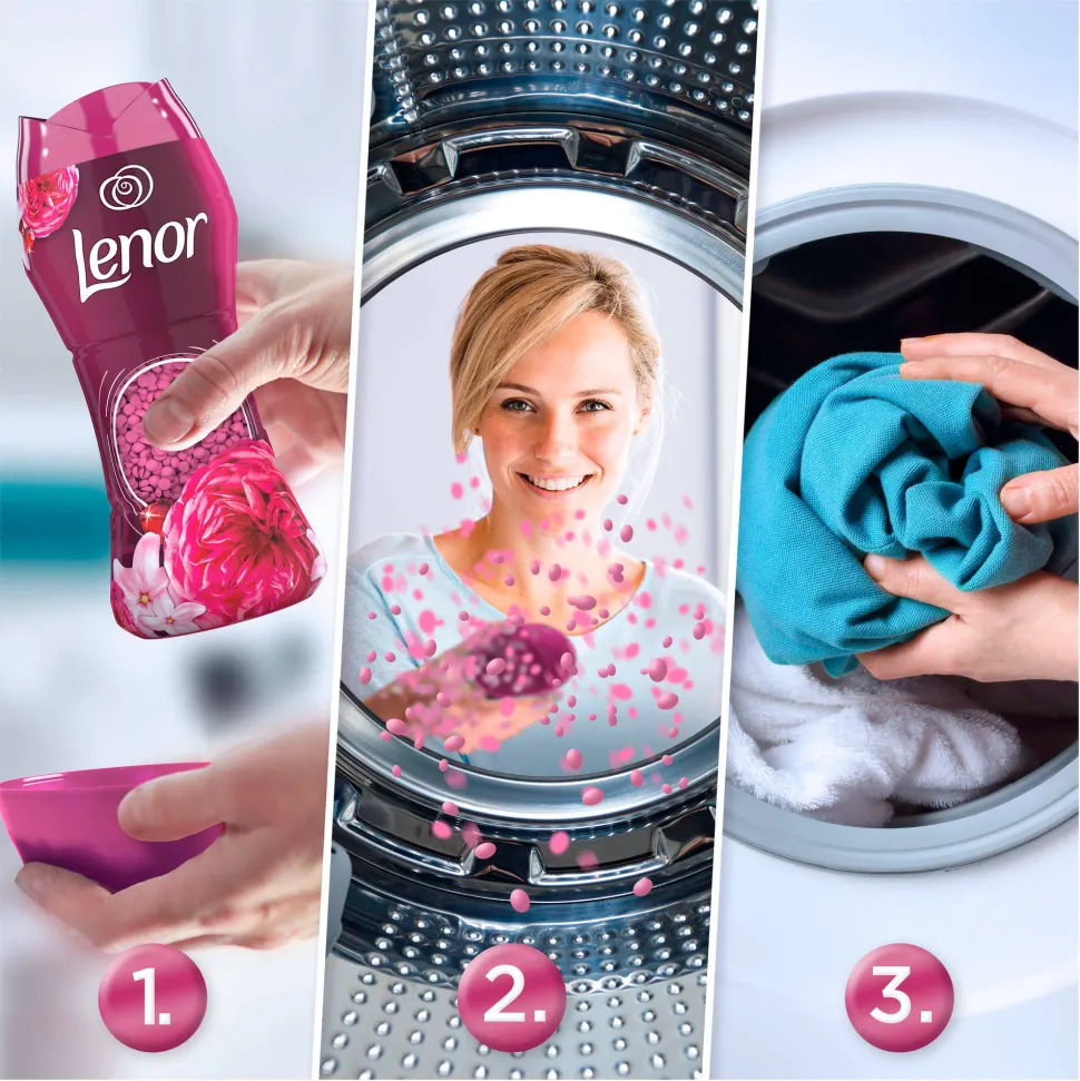 Lenor Unstoppables Ruby Jasmin - Geurparels - 6 X 154 Gram