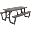 Lifetime Rough-Cut Opklapbare Picknicktafel