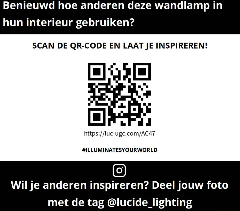 Lucide Wandlamp Xio