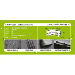 Madison Loungeset Hoes (Links) (270X210 Cm)