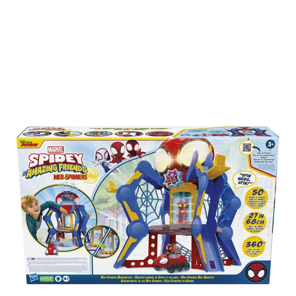 Marvel Spidey And His Amazing Friends Web-Spinners Webquarters