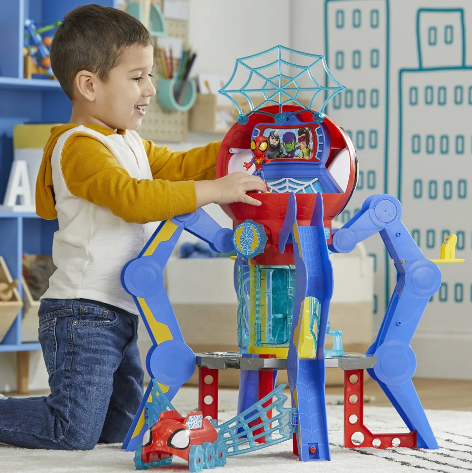 Marvel Spidey And His Amazing Friends Web-Spinners Webquarters