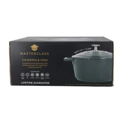Masterclass Gietaluminium Braadpan (O24 Cm) (4L) (Lichtgewicht)