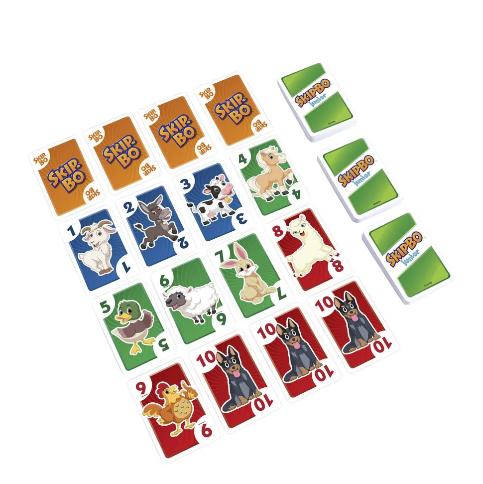 Mattel Skip-Bo Junior Kaartspel
